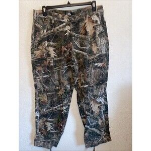Ridge Hunter Camouflage Cargo Pants Hunting Outdoor Men Large  Cinch Leg